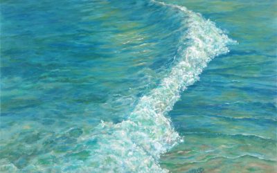 Cerulean Wave – Original Oil 20″ x 30″